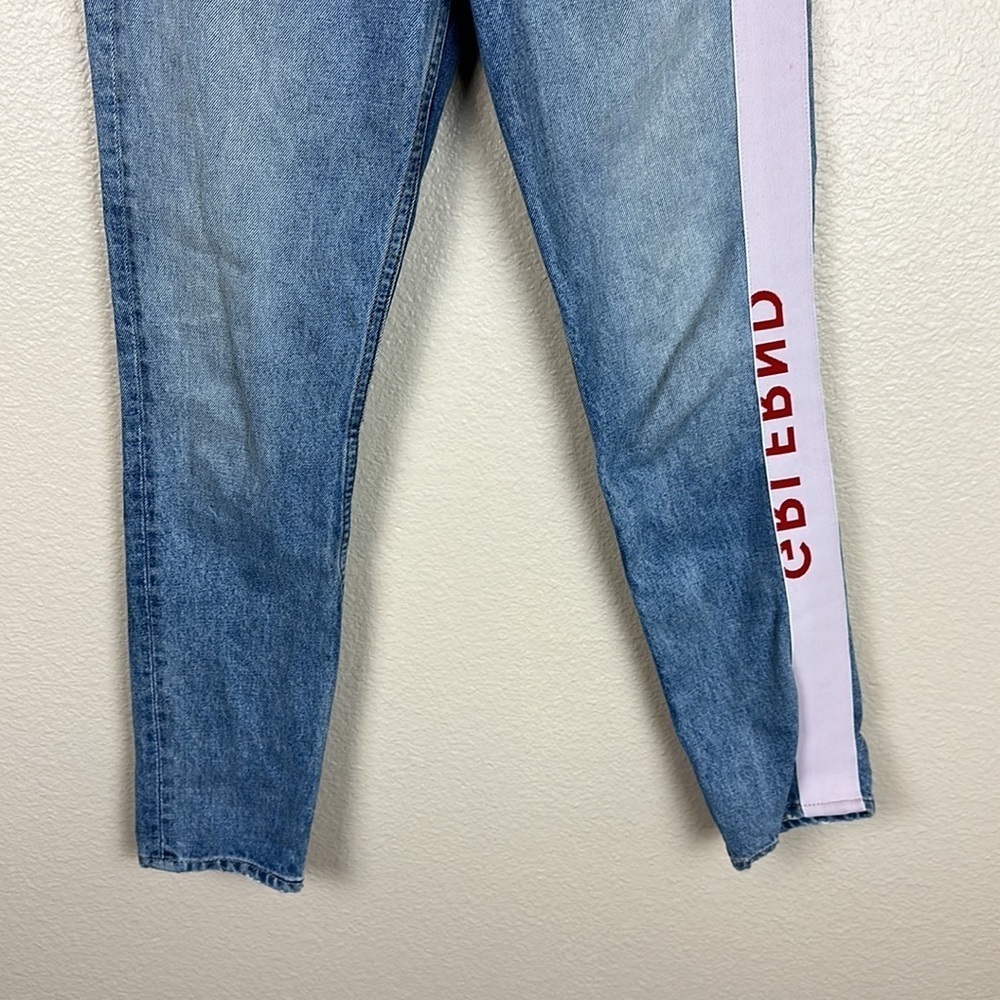 GRLFRND Karolina High-Rise Skinny Jean in La Di Da - Picture 4 of 11